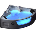 Two Person LED Massage Bath Tub Whirlpool Massage Bath SPA Acrylic Accessory Style