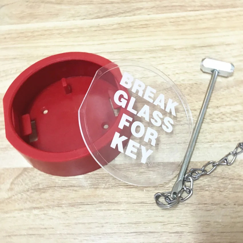Fire Fighting Key Box for Security and Alarm System Come with Break Hammer
