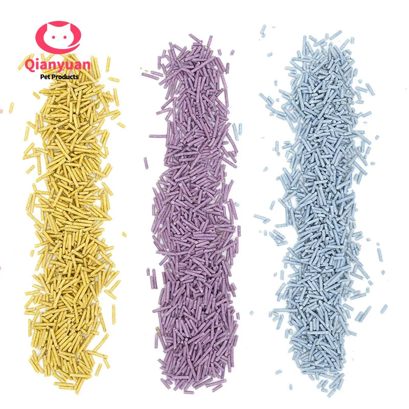 Factory Direct Sales Catlitter Kitty Flushable Highly Absorbent Strong Clumping Tofu Cat Litter