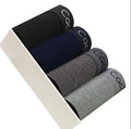 Wholesale Stock Lot Underwear for Man Classical Cotton Boxershorts Male Basics Boxer Briefs Knitted Adults Waist 4 Colors