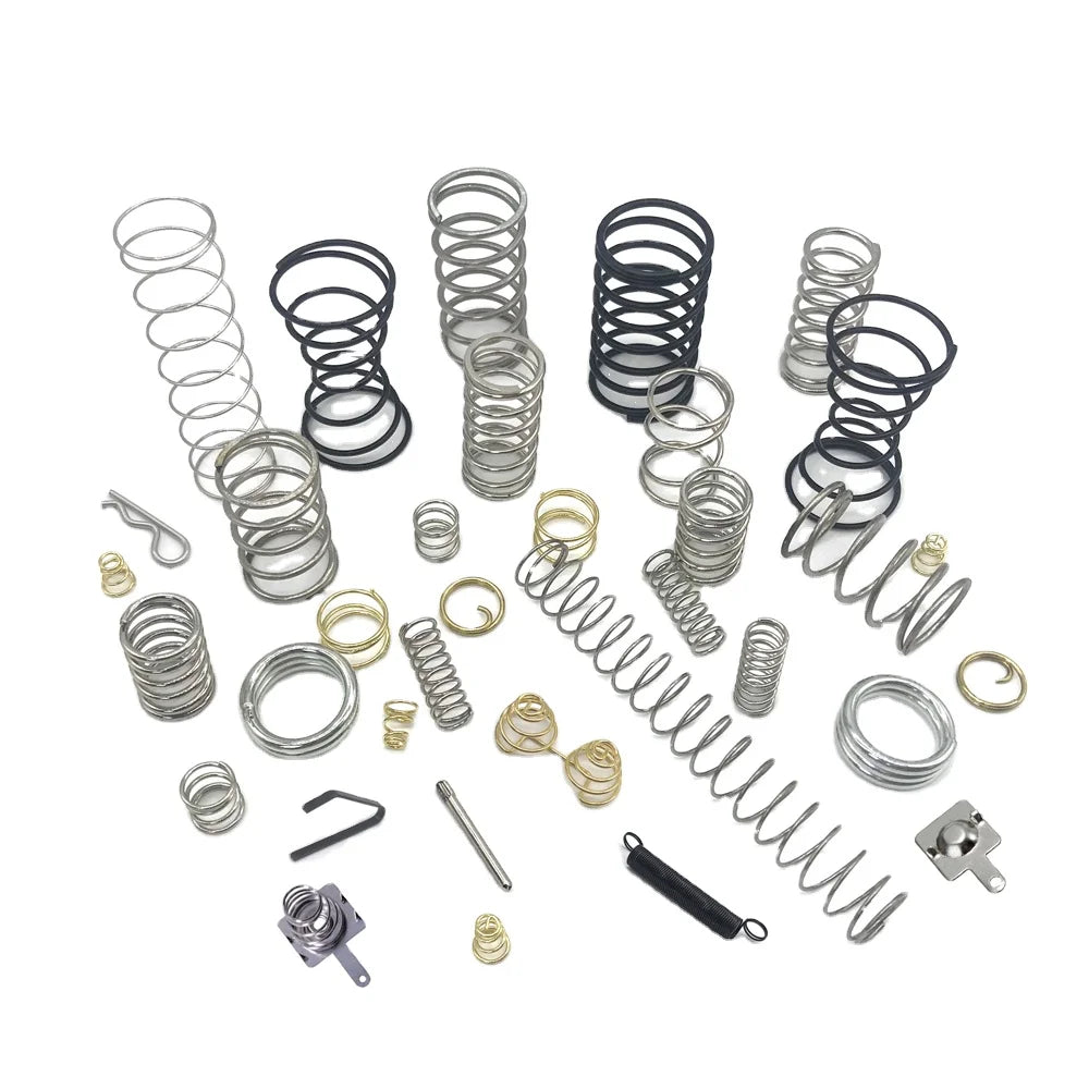 Small Stainless Steel Constant Force Coil Spring Flat Spiral 100 lb Load Capacity TopWay for Industrial Use