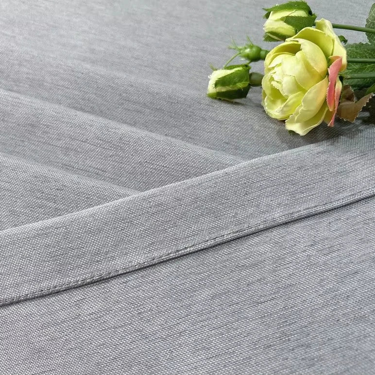 Factory Supply Luxury Double-sided Linen Decorative Window Blackout Curtain Fabric