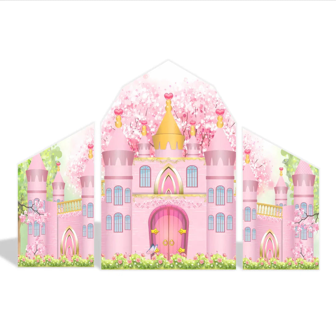 32mm Aluminum Barn Arch Photobooth Backdrop Stand Kits 3-Pack Tension Fabric Frame for Farm Party Event Rental