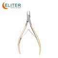 Eliter Hot Sell in Stock Stainless Quarter Half Full Jaw Pushes Steel Cuticle Remove De Cutcula Nail Cuticle Nipper
