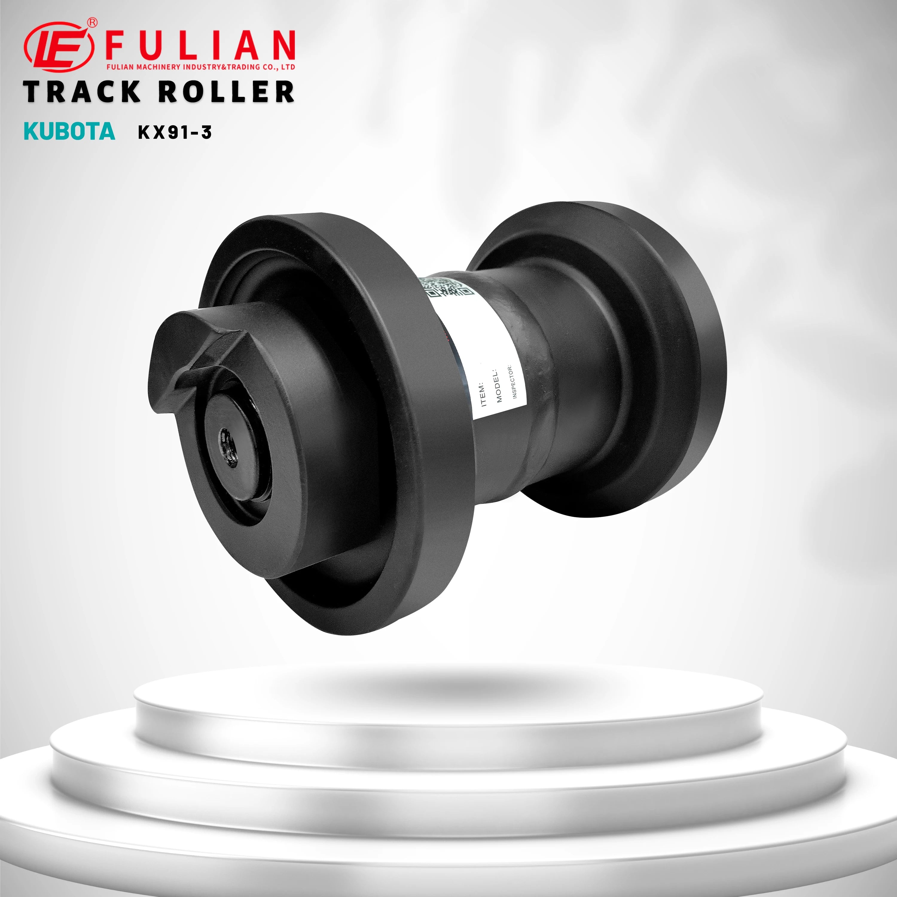 KX91 KX91-3 Undercarriage Track Replacement Parts Track Bottom Roller for Kubota Mini Excavator
