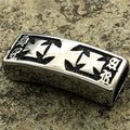 BXNK027 Fashion Jewelry Stainless Steel Jewelry Accessories Slider Beads Sheet for Fashionable Bracelet in Stock