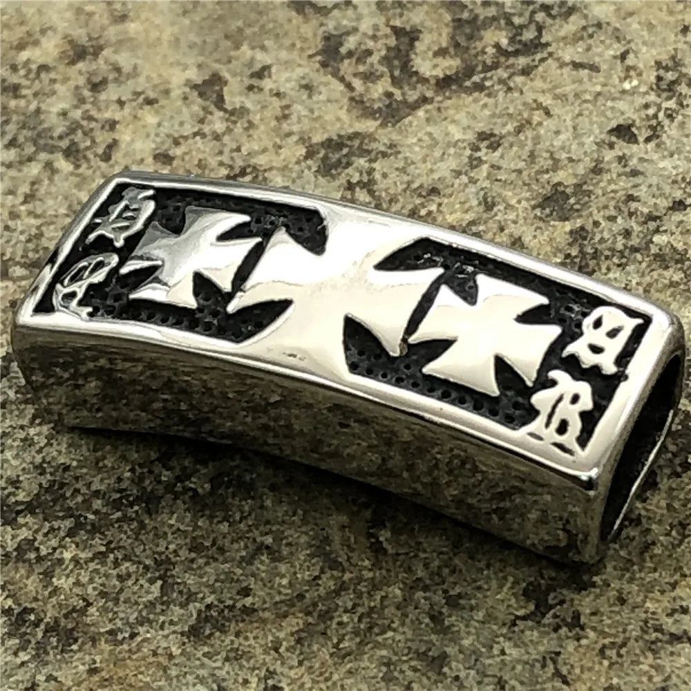 BXNK027 Fashion Jewelry Stainless Steel Jewelry Accessories Slider Beads Sheet for Fashionable Bracelet in Stock