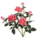 Wedding Real Touch Latex 2 Heads Roses Artificial Flowers Rose for Home Table Decoration