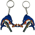Wholesale Personalized Custom 3D Soft Pvc Rubber Anime Keychains Double Side Pvc Rubber Keychains