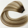 Invisible Micro Weft Long Width Durable Thin Invisible Can Be Cut No Return Hair Medium Length Genius Weft Hair Extensions
