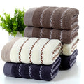 Cotton Fiber Bath Face Towels Set Bathroom Super Soft Breathable Hand Towel Home Bathroom Washcloth for Adults