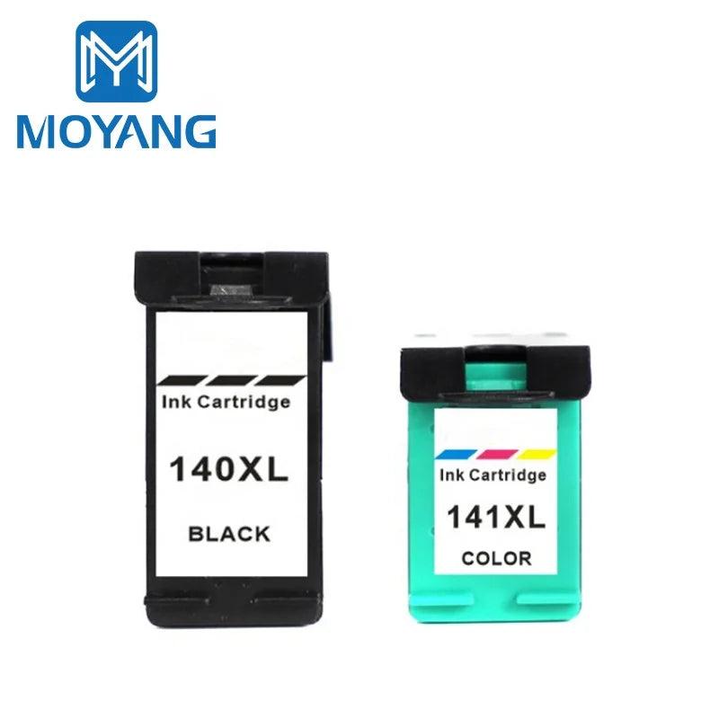 MoYang Compatible for Hp140 Hp141 140XL 141XL Ink Cartridge Used for hp 140 141 Deskjet D4260/D4280/D4360/J5725/J5730 Printer