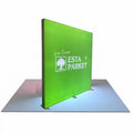 Poster Slim Aluminum Seg Frame Metal Stand Trade Fair Advertising Dye Sublimation Led Light Box 220x300cm Foldable Modular Easy