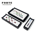 FORTE Hot Selling Custom Jewelry Boxes Cheap Gemstone Display Tray Loose Diamond Gems