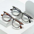 Square Optical Men Women Crystal Luxury Glasses Clear Lens Eyeglasses Frame Diamond Eyewear Rhinestone Glasses Female