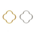 New Clover Jump Rings Connectors Real 14K Gold Filled for Women Jewelry Making Bracelet