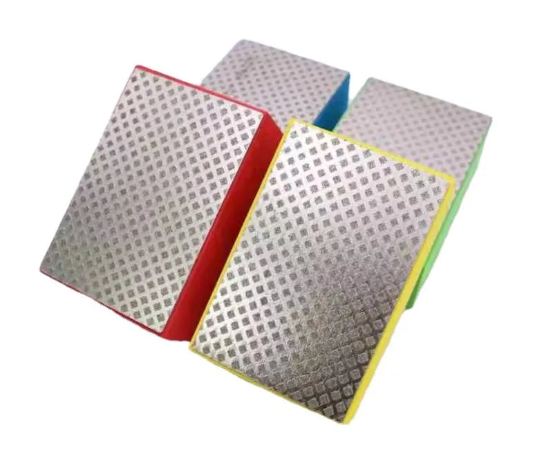 HPP 90*57 Diamond Hand Wipes Sanding Pads for Granite Marble Stone Polishing Ceramic Porcelain Tiles Diamond Hand Polishing Pads