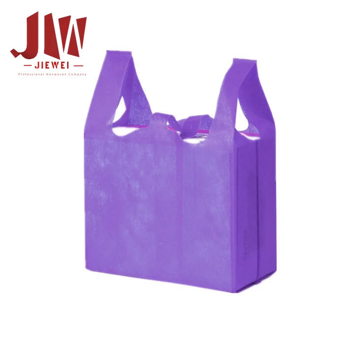 100% PP Spunbond Nonwoven T-Shirt Shopping Bag