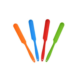 Wholesale Heat Resistant Mini Small Silicone Spatula Cake Cream Bbq Chocolate Scraper Baking & Pastry Tools Kitchen Butter Metal