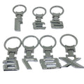 AA00845 Letter Alloy Metal Car Logo Letter Chaveiro Keychain Key Chain Key Ring Keyring for M Series