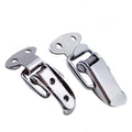 Ruilichuang Factory Price Stainless Steel Silver ISO9001-2008 Certified Mini Size J107 Hasp Toggle Draw Latches 30KG Capacity