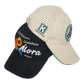 Direct Sale Men Women American Style Polyester Sport Golf Baseball Caps Fabric Laser Cut Hole Perforated Printed Sports Caps