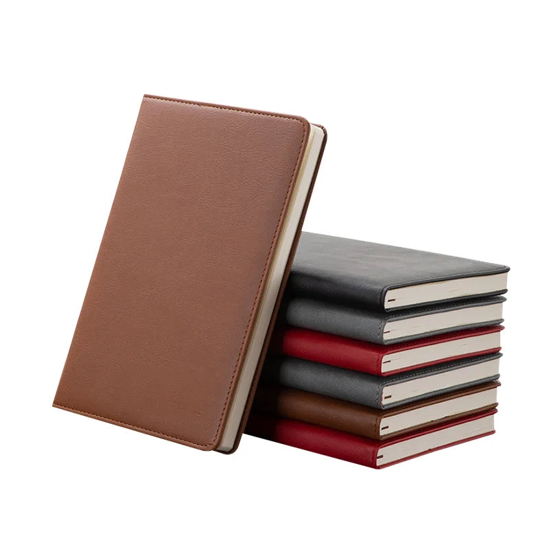 Promotional Write Usage A5 Pu Leather Notebook Customized Inner Pages Exercise School Note Book Logo Notebook Composition Book