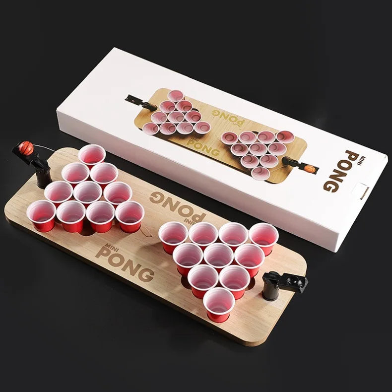 Professional Manufacturer Portable Mini Basketball Table Board for Party & Family Use with Plastic Cup