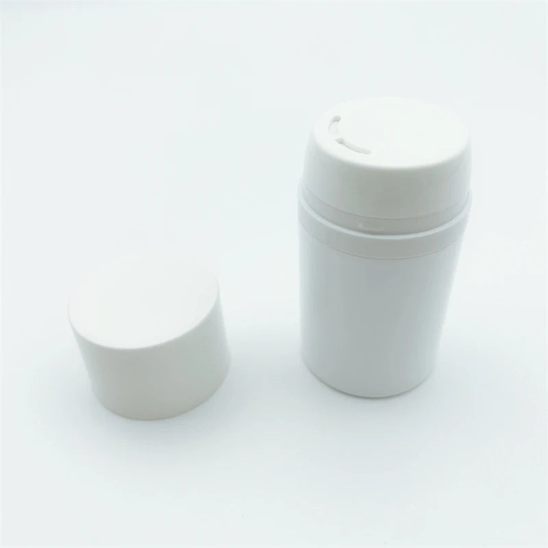 High Quality Customizable Color ABS Plastic Bottles for Dry Shampoo Loose Powder Facial Cleanser Screen Printing 80ml Capacity 2