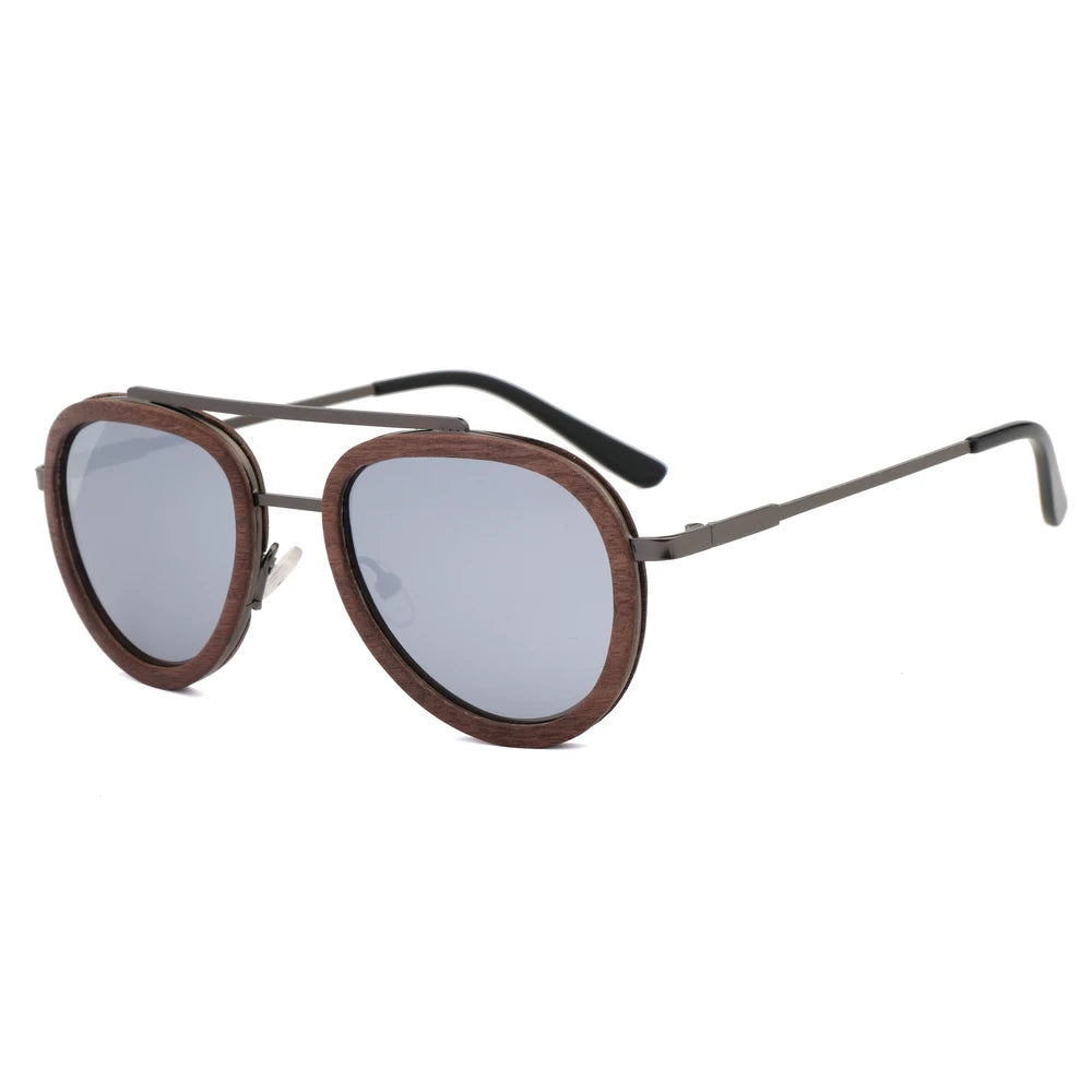 New Vintage Rice Nail Sunglasses Environmentally Friendly Personalized Bamboo Leg Polarized Sunglass
