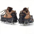 Yufeng 19 Ice Nail Crampons  for Snow Boots and Shoes Safe Protect Grips for Hiking Mountaineering
