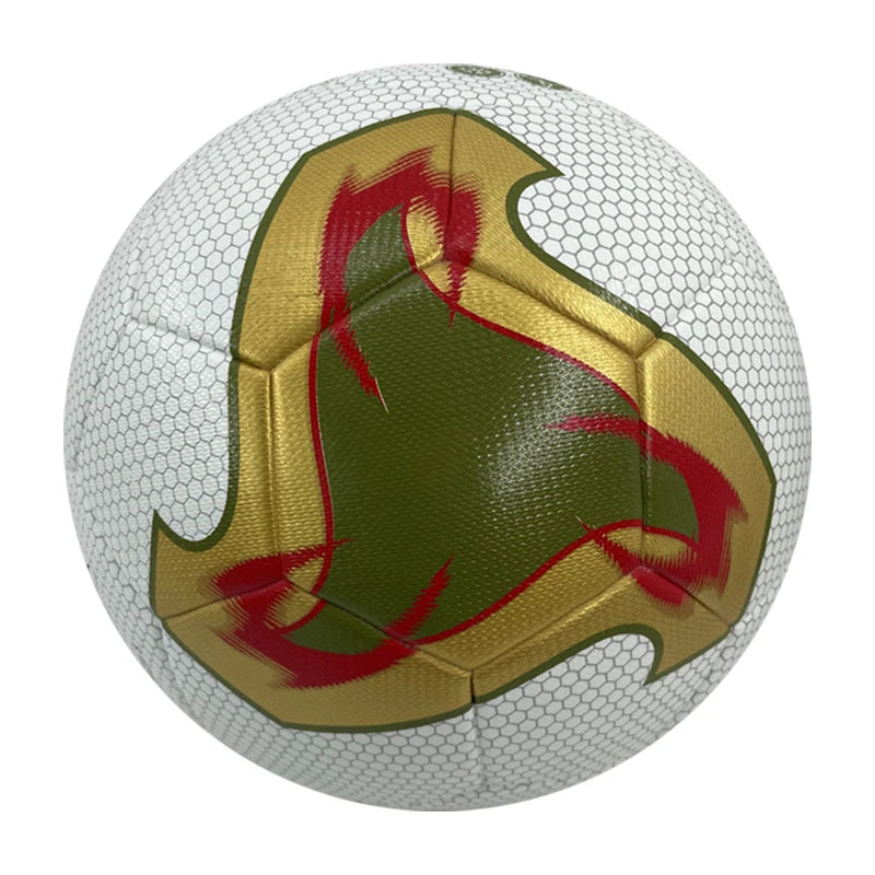 Thermal Bonded Popular Official Football Colour Match PU Leather Laminated Professional Size 5 Soccer Ball