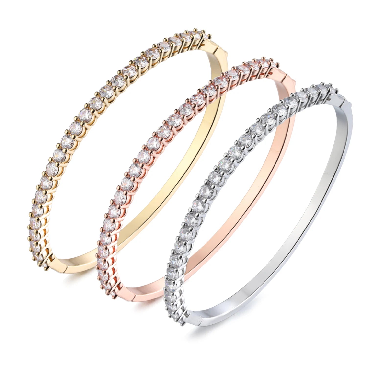 Wholesale Platinum Plated Fine Fashion Jewelry Women Charm Lover Classic Cuff Bracelet Bangles