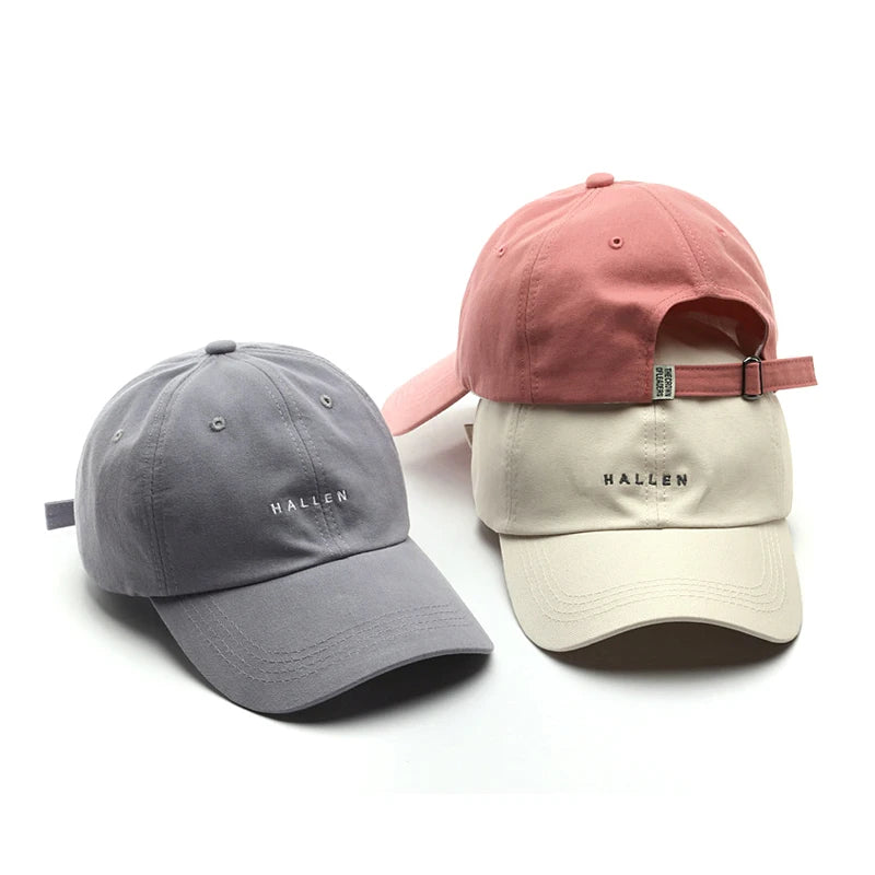 Wholesale Custom 6 Panel Washed Cotton Baseball CapUnstructured Embroidery Logo Baseball GorrasMen Women Sports Dad Hat