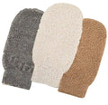 Eco Friendly Loofah Bath Glove Body Exfoliating Scrubber Shower Body Bath Scrub Brush Exfoliating Mitt Black Bamboo Charcoal