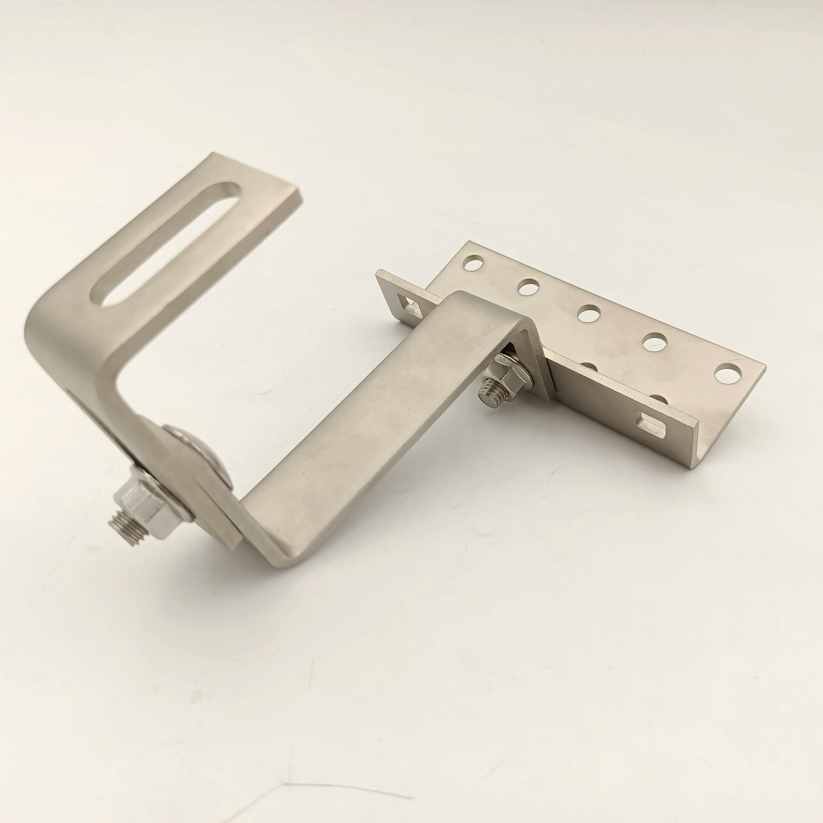 SUS 304 Solar Panel Mounting Double Adjustable Roof Hook for Tile Roof