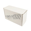 Wholesale Custom Logo Cardboard Roses Flowers Shipping Box Durable Corrugated with Embossing and Matt Lamination Logo Packaging
