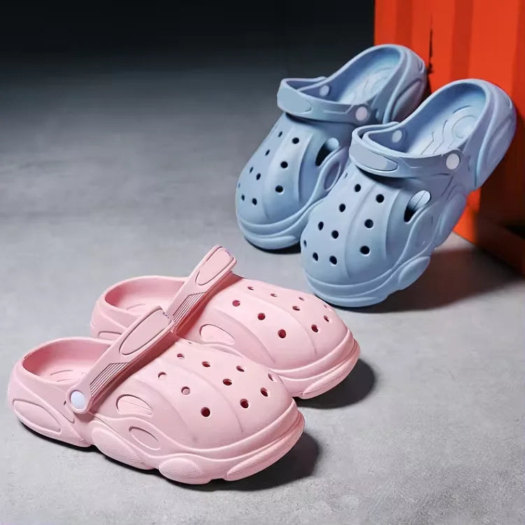 Hot Sale Women's Indoor EVA Sandals Quality Solid Color Casual Non-Slip Garden Shoes Flat Design Wholesale