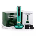 Intelligent 12-Level Electric Vacuum Cupping Body Guasha Therapy Machine LED Display Rechargeable Heat Function Cup Massager