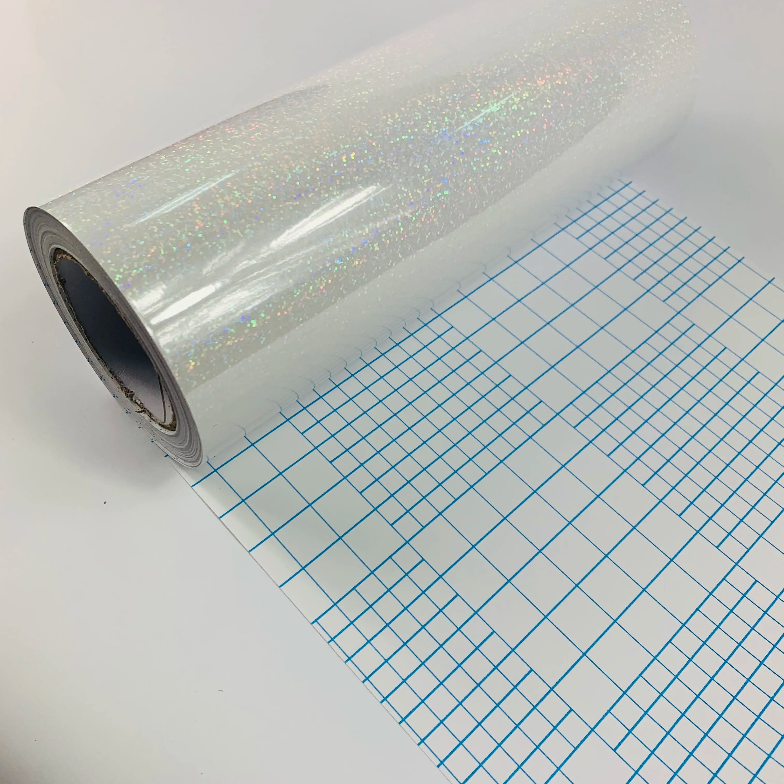 Self Adhesive Transparent Holographic BOPP Soft Moisture Proof Cold Lamination Roll for Photo Frame Candle Craft Stickers 3-Year
