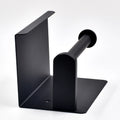 Silver Bathroom Kitchen Storage Stainless Steel Toilet Paper Roll Holder With Shelf