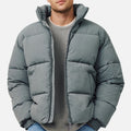 Clothing Manufacturer Designer Puff Padded Coat Oem Logo Oversized Men's Down Bubble Winter Custom Puffer Jacket
