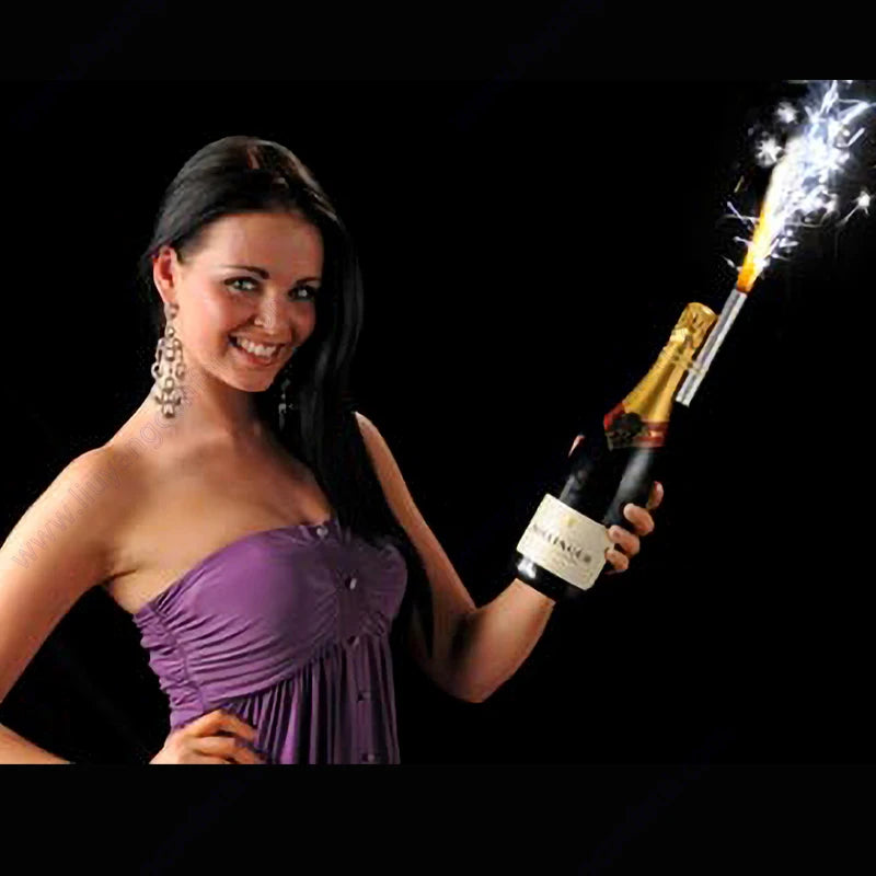 Birthday Candles Cake Love Wedding Club Cold Machine Fontaine De Glace Bougies Fountain Ice Party Nightclub Bottle Sparkler Clip