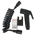 Modern ABS Plastic Black Handheld Toilet Bidet Sprayer Set Spring Hose Homedec HD-5264 3-year Warranty Eco-Friendly for Hotel