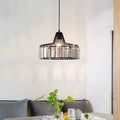 Factory Direct Contemporary 3 Head Crystal Ceiling Light  Simple Design Glass Pendant Bulb Light Source for Dining Application