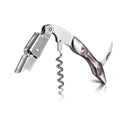 Sinowin Sustainable Bar Restaurant Wine Sommelier Black Pearl Resin Inlay Stainless Steel Corkscrew Handle Wine Opener