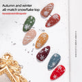 JTING Hot Sale Nail Art Design Snow Top Coat Gel Uv Gel Nail Polish OEM/ODM  Private Label Available with Free Sample Service