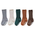 BD-S113 Thin 100% Cotton Casual Breathable Anti-Slip Knee-High Socks Knitted Ribbed Style Sweat-Absorbent Summer Mesh Design