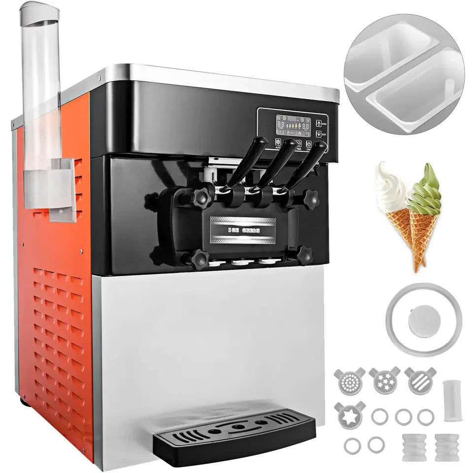 US ready stock Sale 110V/60Hz making machine ice-cream industrial ice cream machine