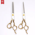 HU60 HUASIS 6inch Hair Cutting Scissors and Thinning Scissors 440C Stainless Steel Good Quality Barber Salon Shears